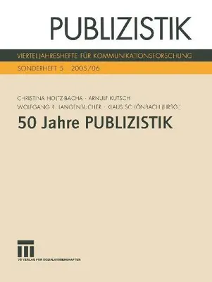 Produktbild von Fünfzig Jahre Publizistik