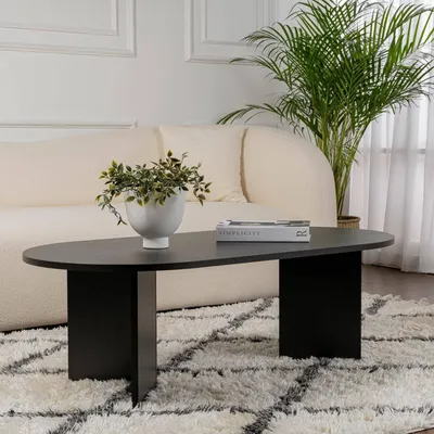 Produktbild von Dmora Couchtisch Parrano 119x60x40h cm Schwarz