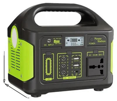 Zdjęcie produktu dla Przenośna stacja zasilania, niezawodne źródło energii, wszechstronne opcje ładowania, 300W, 256Wh