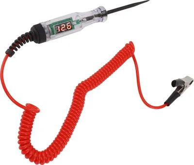 Immagine prodotto di tester di circuiti automobilistici da 6 a 48 V, display LCD digitale, tensione continua, strumento per impianti elettrici di auto, SUV, camper, camion
