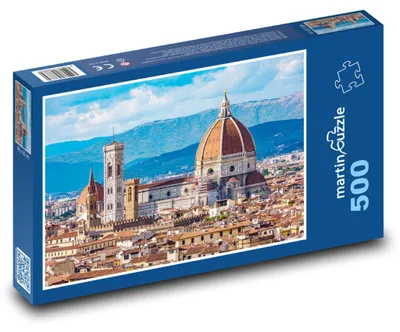 Obrázok produktu pre Puzzle 500 Florentská katedrála a mesto - martinpuzzle