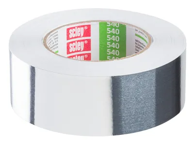 Obrázek produktu pro Hliníková páska Hardex *540* 48mmx10m tloušťka 50?m teplotní odolnost do 80ºC