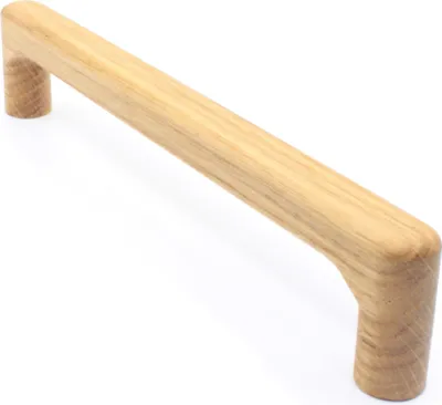 Produktbild von Möbelgriff BA 320mm, Küchengriff Holz, Schrankgriff Eiche massiv