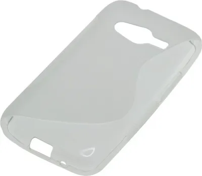 Immagine prodotto di Custodia in TPU trasparente OTB, compatibile con Samsung Galaxy Ace 4 G313H, design S-Curve
