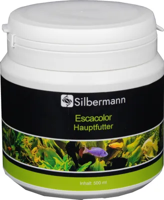 Produktbild von Silbermann Escacolor - Hauptfutter für Süßwasserfische (500 ml), SIS 122