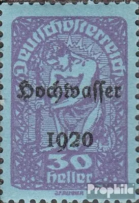 Produktbild von Briefmarken Österreich 1921 Mi 345 postfrisch Hochwasser