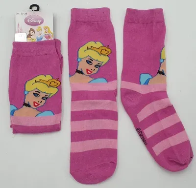Image de chaussettes pour enfants Disney Princess