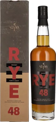 Produktbild von Slyrs Rye Forty Eight  + Box 700ml 48% Vol.