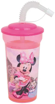 Produktbild von FUN HOUSE 005771 Disney Minnie Glass Bottle 400ML Baby-Becher