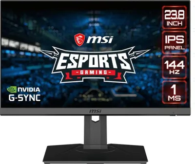 Produktbild von MSI Optix MAG245R, 60,5 cm (23.8"), 1920 x 1080 Pixel, Full HD, LCD, 1 ms, Schwarz
