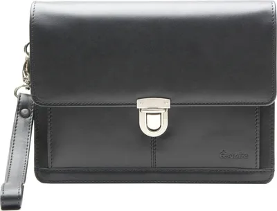 Produktbild von Esquire Handgelenktasche Utensilientasche Oxford Wristlet Bag Black schwarz
