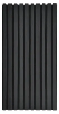 Produktbild von HOME DELUXE - Akustikpaneel SONIC Black Oak - 1 Paneel – 0,32 m², ca. 80 x 40 cm, Holz / Polyester, auf- und nebeneinader platzierbar I Akustik Paneel Schallschutzpaneel Akustikplatten Wandpaneel