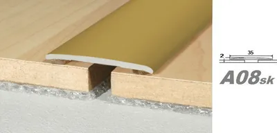 Produktbild von Effector Übergangsprofile aus eloxiertem Aluminium - Übergangsschiene Bodenleiste - (1,8 Meter gold) Übergangsleiste Bodenleisten Profile Alu Leiste