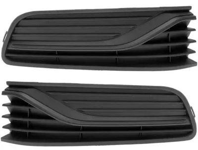 Produktbild von SET Lüftungsgitter GRILL GITTER Stoßstange vorne Für VW POLO 6R 08.2014 - 12.2017