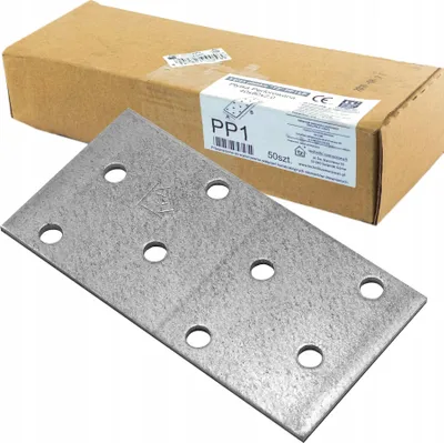 Productafbeelding van (z) Lochplaat PP01, 40x80x2,0 (50 stuks)