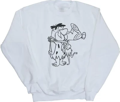 Produktbild von The Flintstones - Sweatshirt für Damen BI17505 (XXL) (Weiß)