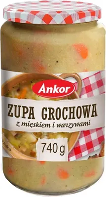 Produktbild von Ankor Erbsensuppe mit Schweinefleisch und Gemüse, sterilisiert, 740 g