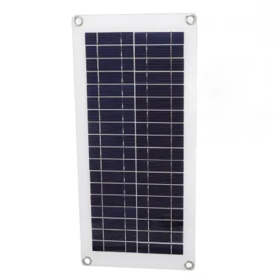 Produktbild von Solarpanel Leichtes dünnes wasserdichtes flexibles Solarpanel mit 2 USB Ausgängen für Auto Haus Schiff
