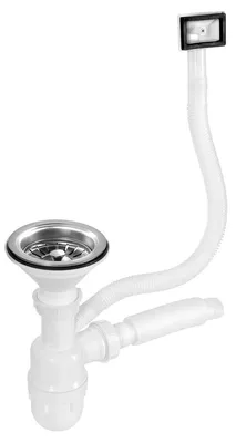 Produktbild von Aqualine Siphon für Spülen AQ6642B / 7848B / 5848B / 4848B / 051B/ 5746B/ 7642B