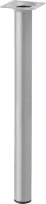 Produktbild von Tarrox Tischbein rund Ø 30 x 500 mm, silber
