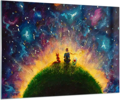 Produktbild von Bilder auf glas - Mann Natur - 100x70cm - Glasbilder - Wandbilder - Bilder - Kunstdruck - zum Aufhängen bereit - Wanddekoration aus Glas - Glas Bilder - Wandbild auf Glas - Einteilig - GAA100x70-3510