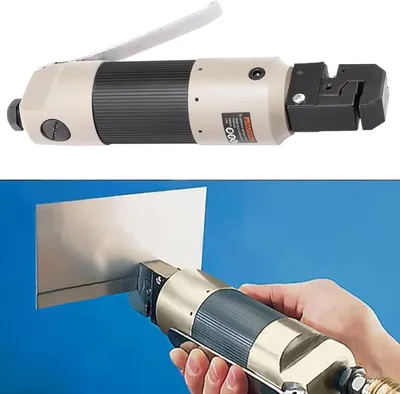Produktbild von Karosserie Absetzzange 2 in 1 Druckluft Lochzange für KFZ Reparatur