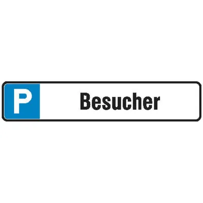 Zdjęcie produktu dla keine Marke 11.5530 Parkplatzschild "Besucher"