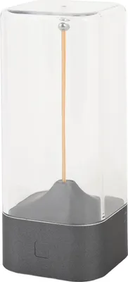 Zdjęcie produktu dla Magnetyczne światło żarowe Minimalistyczna nowoczesna lampa biurkowa LED Sterowanie dotykowe Ściemnialna ładowalna lampka nocna Szary