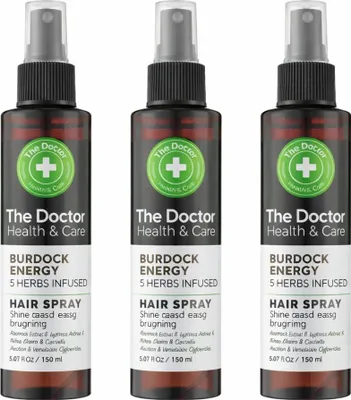 Produktbild von The Doctor Burdock Energy Hair Spray – 150 ml