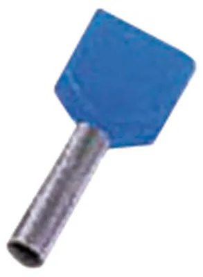 Productafbeelding van Intercable ICIAE210Z dubbele aderhuls, 2x2,5 mm², 10 mm, blauw