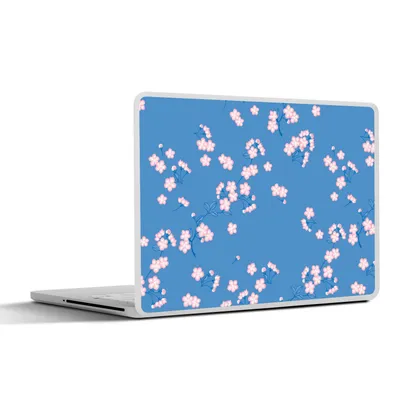 Produktbild von MuchoWow® Laptop Aufkleber Sticker Cover Muster - Sakura - Blumen 30x21 cm - Sticker für Laptop - Selbstklebend