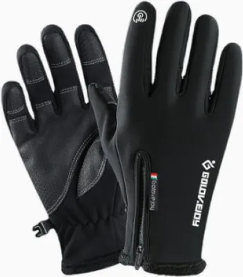 Produktbild von Winterhandschuhe 1 Paar, Wasserdichte Thermohandschuhe Mit Touchscreen-Funktion, Für Laufen Wandern Skifahren