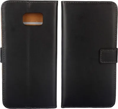 Produktbild von Schutzhülle Handytasche (Flip Quer) Wallet für Handy Samsung Galaxy S6 Edge+ Schwarz