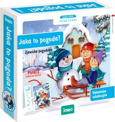 Obrázok produktu pre Vzdelávacia hra „Aké je počasie?“ JAWA pre deti od 4 rokov