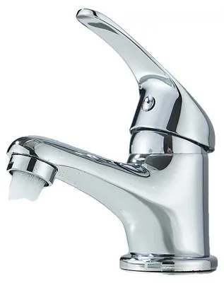 Produktbild von Waschtischarmatur, deckenmontiert, Einhebel, Chrom