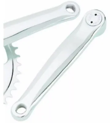 Produktbild von Tretlager Kubel links Stahl silber 170 mm 4-kant