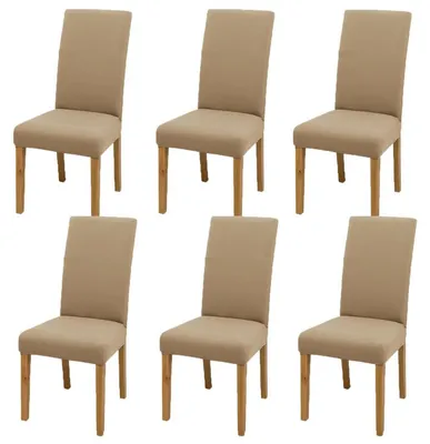 Obrázok produktu pre Sada 6 ochranných návlekov, elastické, možné prať, farba: khaki