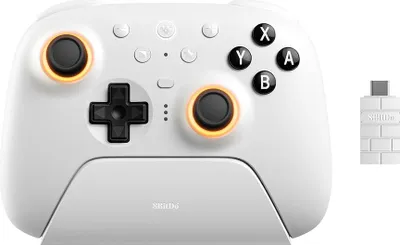 Produktbild von 8Bitdo Ultimate 2 Bluetooth, Gamepad, Nintendo Switch, Nintendo Switch 2, PC, D-Pad, Schaltfläche Auswählen, Schaltfläche Start, Turbo-Taste, Analog / Digital, Verkabelt & Kabellos, Bluetooth/RF/USB