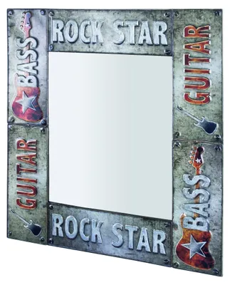 Image de Miroir mural Haku, vintage - Dimensions : 64 cm x 3 cm x 74 cm ; 89980