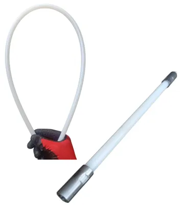 Produktbild von Stange, Stab, Verlängerung mit Gewinde, Polypropylen, Kaminbürste, Länge 1 Meter Wawak