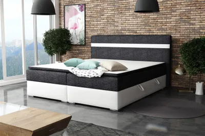 Produktbild von Boxspringbett Schlafzimmerbett DAWID 160x200cm inkl.Bettkasten