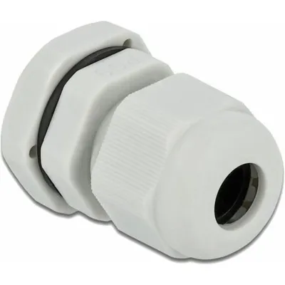 Produktbild von DeLOCK Kabelverschraubung PG9 10 Stück grau, Grau, Kunststoff, 10 Stück(e), PG9, 8 mm, IP68