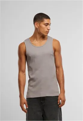 Obrázok produktu pre Pánské tričko Urban Classics Washed Rib Tanktop steelgrey - 3XL