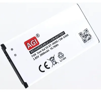 Produktbild von Akku für Samsung EB-BG903BBE Li-Ion 3,85 Volt 2800 mAh schwarz
