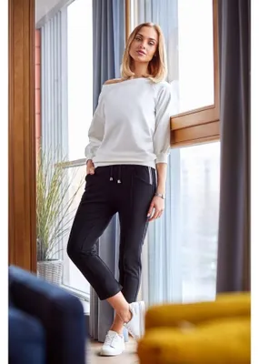 Obrázek produktu pro Made of Emotion Dámské kalhoty joggers Gyurmey M411 černá XL