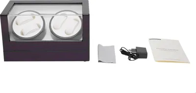 Produktbild von Uhrenbeweger - Automatischer Watch Winder - Leiser Motor - Rechts-/Linkslauf - Holz - Für Schlafzimmer