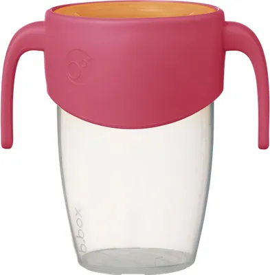 Produktbild von B.Box 360° auslaufsicherer Lernbecher 250 ml rosa/orange
