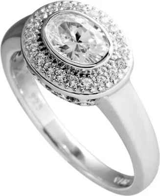 Produktbild von Ring 55 - silberfarben - Sterlingsilber Zirkonia