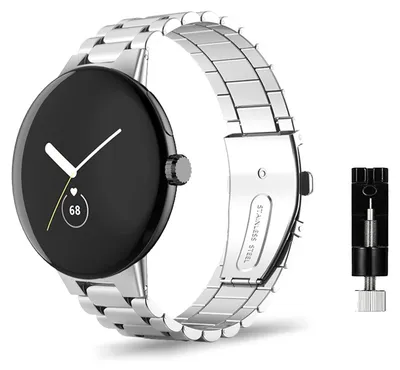 Image de Bracelet en acier inoxydable pour Google Pixel Watch