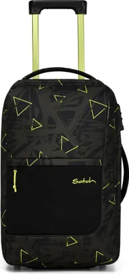 Produktbild von satch Trolley Flow Geo Storm dunkelgrün 56cm